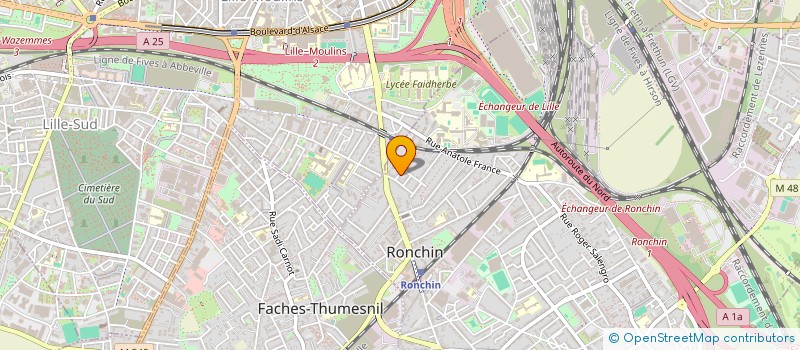 localisation de l'entreprise TOKYO  RONCHIN