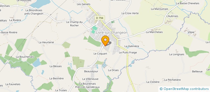 localisation de l'entreprise TOKYO  LIVRE-SUR-CHANGEON