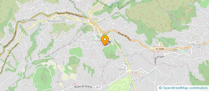 localisation de l'entreprise TOLANA  CHATEAUNEUF-GRASSE