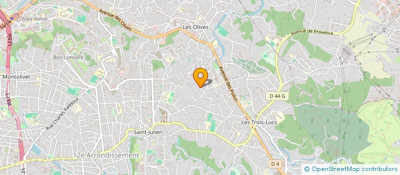 localisation de l'entreprise TOLANNCIA à MARSEILLE