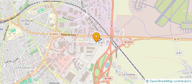 localisation de l'entreprise TOLANTI  LE VIEIL-EVREUX