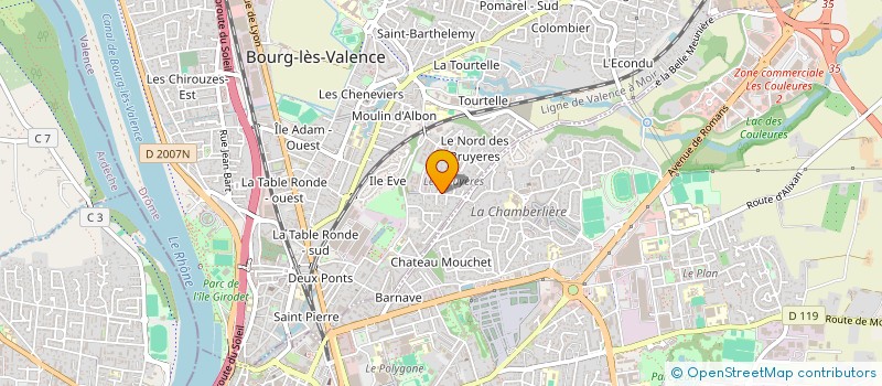 localisation de l'entreprise TOLAPA  BOURG-LES-VALENCE