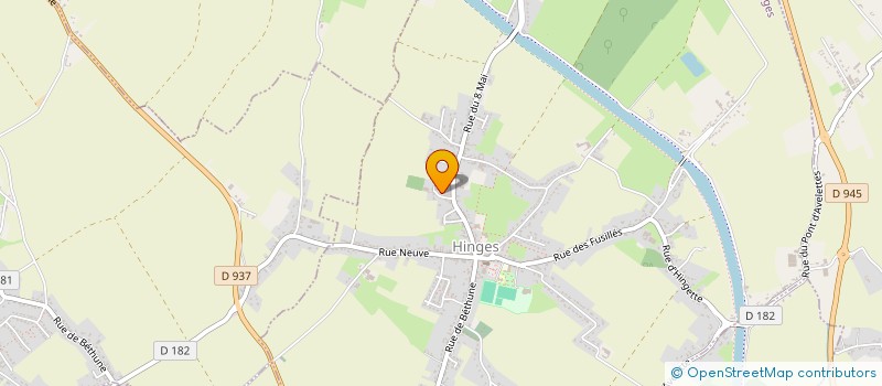 localisation de l'entreprise TOLARTOIS NOUVELLE à ANNEZIN