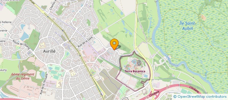 localisation de l'entreprise TOLAVRI INDUSTRIE  AVRILLE