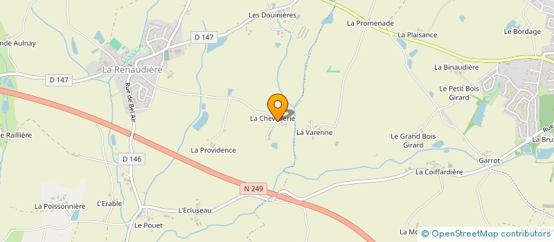 localisation de l'entreprise TOLAZZI FRANCE à SEVREMOINE