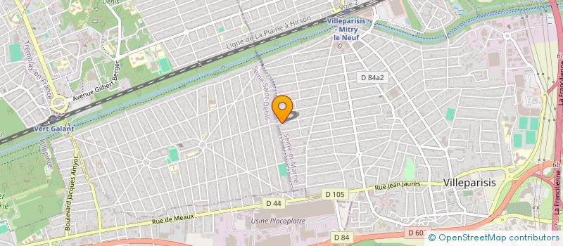 localisation de l'entreprise TOLBIAC à VILLEPARISIS