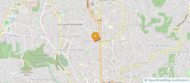 localisation de l'entreprise TOLBIAC à LE CANNET
