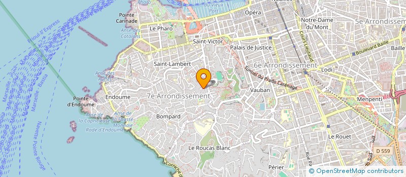 localisation de l'entreprise TOLC PARTNERS  MARSEILLE