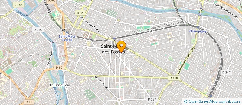 localisation de l'entreprise TOLDOT  SAINT-MAUR-DES-FOSSES