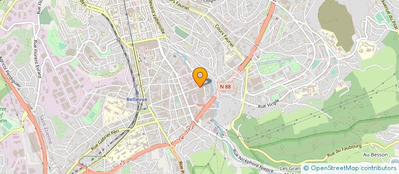 localisation de l'entreprise TOLE ET DESIGN à SAINT-ETIENNE