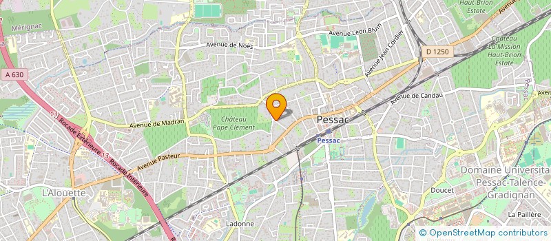 localisation de l'entreprise TOLEDANO-KHALIFA  PESSAC