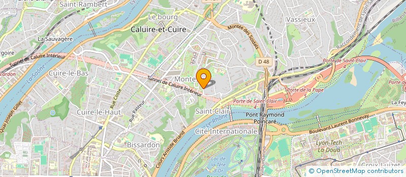 localisation de l'entreprise TOLEDO  CALUIRE-ET-CUIRE