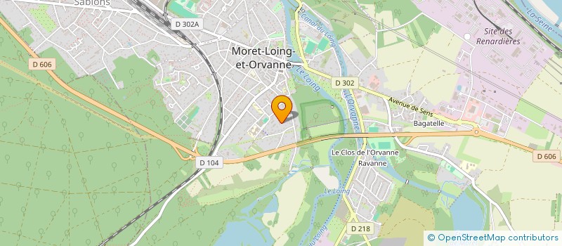 localisation de l'entreprise TOLEMTOPO à MORET-LOING-ET-ORVANNE