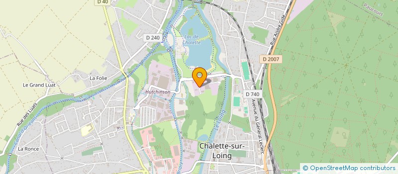 localisation de l'entreprise TOLERIE 45 SARL à CHALETTE-SUR-LOING
