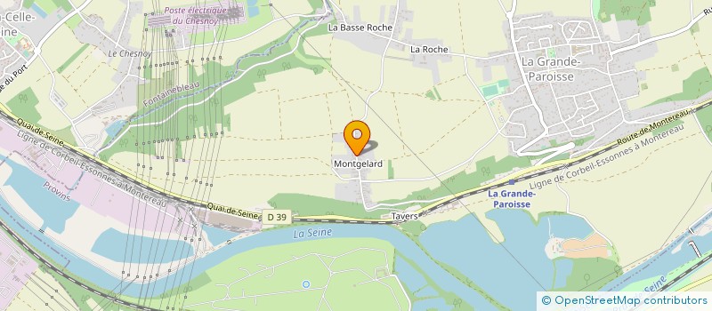 localisation de l'entreprise TOLERIE CHAUDRONNERIE SERRURERIE à LA GRANDE-PAROISSE