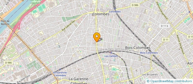 localisation de l'entreprise TOLERIE DE LA GARENNE à COLOMBES