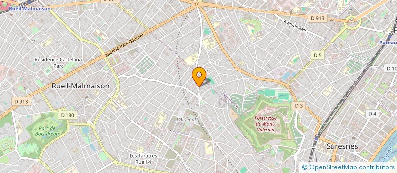 localisation de l'entreprise TOLERIE DES FONTENELLES à RUEIL MALMAISON
