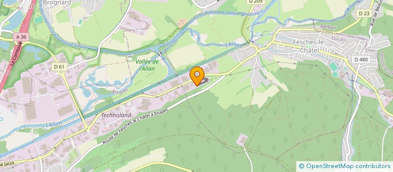 localisation de l'entreprise TOLERIE FINE PHEULPIN à FESCHES-LE-CHATEL