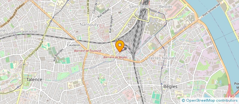 localisation de l'entreprise TOLERIE INDUSTRIELLE INGENIERIE à BORDEAUX