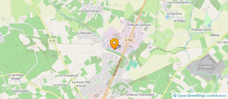 localisation de l'entreprise TOLERIE INDUSTRIELLE SUD LOIRE à VALLET