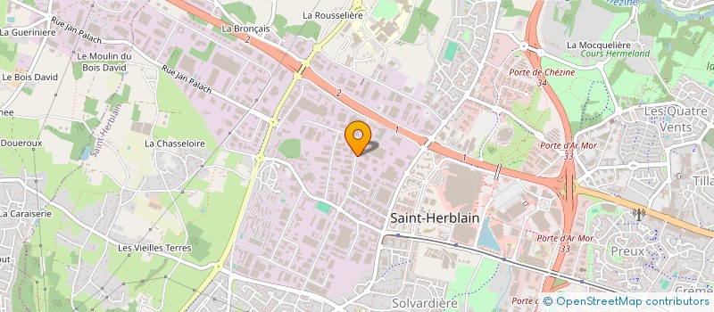 localisation de l'entreprise TOLERIE NANTES ATLANTIQUE à SAINT-HERBLAIN