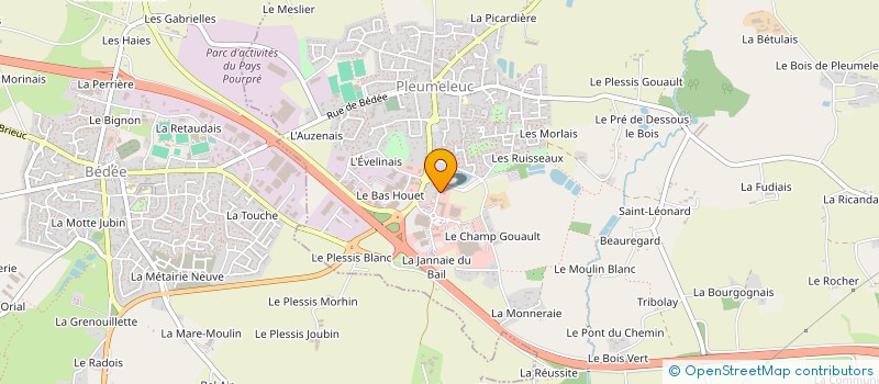 localisation de l'entreprise TOLEVINO  PLEUMELEUC