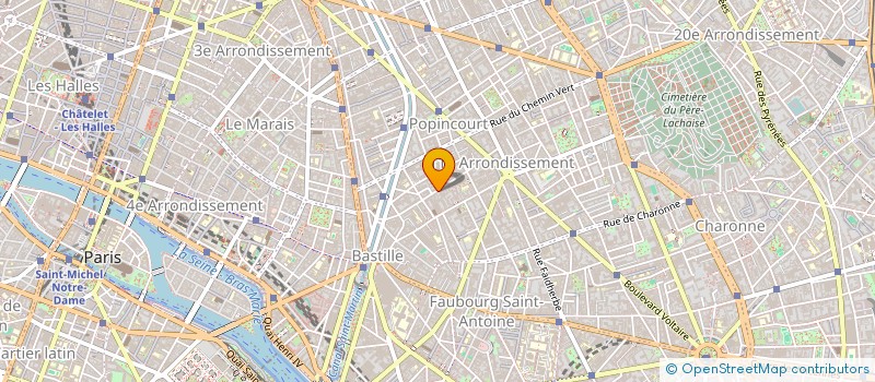 localisation de l'entreprise TOLI  PARIS