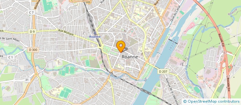 localisation de l'entreprise TOLI-IMMO  ROANNE