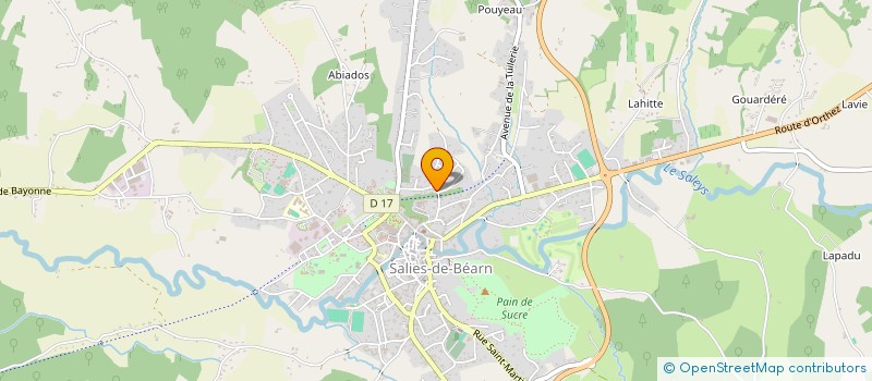 localisation de l'entreprise TOLIBAT  CARRESSE-CASSABER