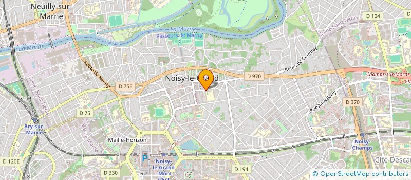 localisation de l'entreprise TOLIC BTP à NOISY-LE-GRAND