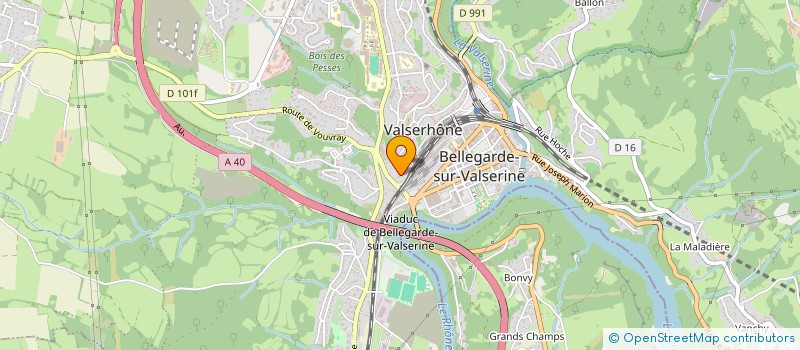 localisation de l'entreprise TOLILOU INVEST à VALSERHONE