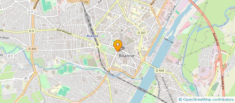 localisation de l'entreprise TOLIMANA à ROANNE