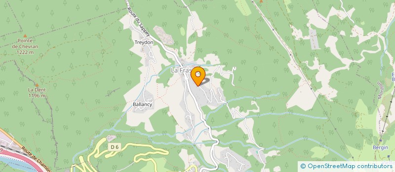 localisation de l'entreprise TOLINE  ARACHES-LA-FRASSE