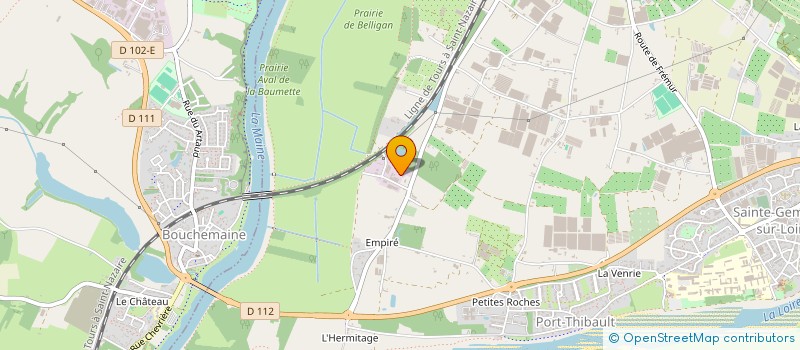 localisation de l'entreprise TOLINOV  STE GEMMES SUR LOIRE