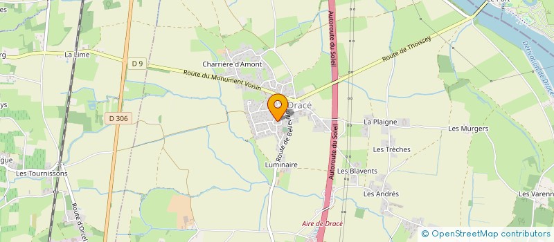 localisation de l'entreprise TOLLET à BELLEVILLE-EN-BEAUJOLAIS