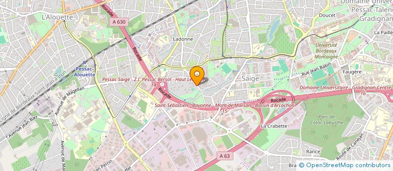 localisation de l'entreprise TOLLIS LOPEZ à PESSAC