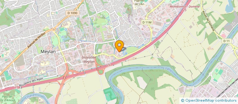 localisation de l'entreprise TOLLSYS à MEYLAN