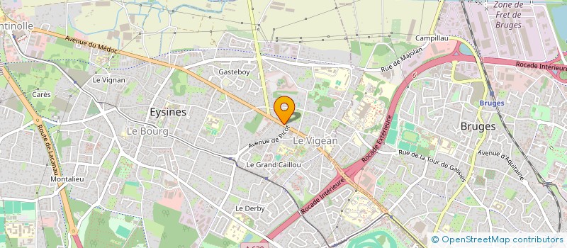 localisation de l'entreprise TOLMAR COURTAGE  EYSINES