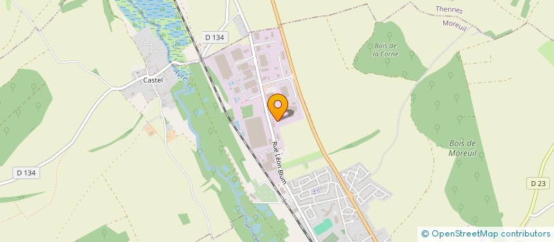 localisation de l'entreprise TOLMECA  MOREUIL