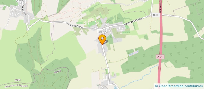 localisation de l'entreprise TOLO  LORRY-MARDIGNY