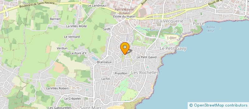 localisation de l'entreprise TOLOC à SAINT-NAZAIRE
