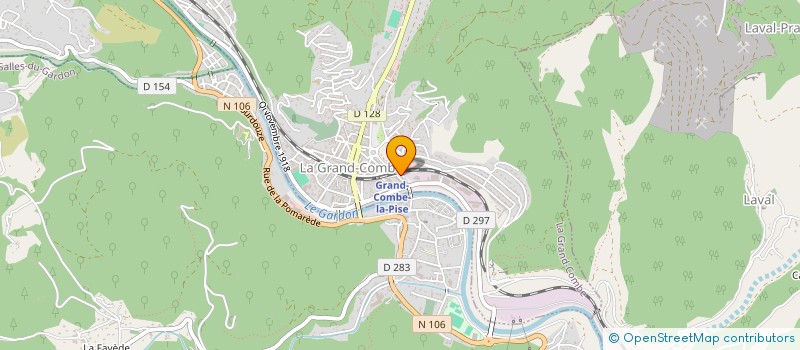 localisation de l'entreprise TOLOCO  LA GRAND-COMBE