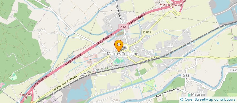 localisation de l'entreprise TOLODIS  MARTRES-TOLOSANE
