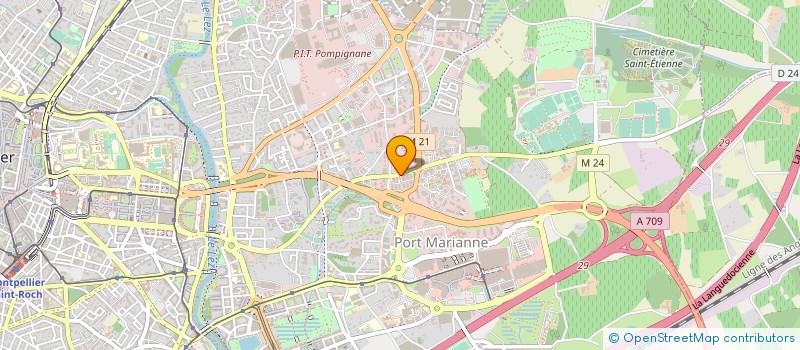localisation de l'entreprise TOLOMEI INGENIERIE INDUSTRIELLE à MONTPELLIER