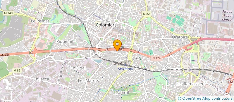 localisation de l'entreprise TOLOS'IADE à COLOMIERS