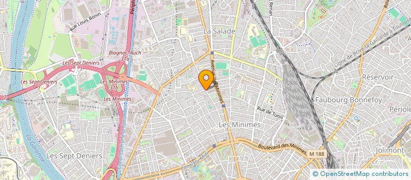localisation de l'entreprise TOLOSA 1218 - 2018 à TOULOUSE