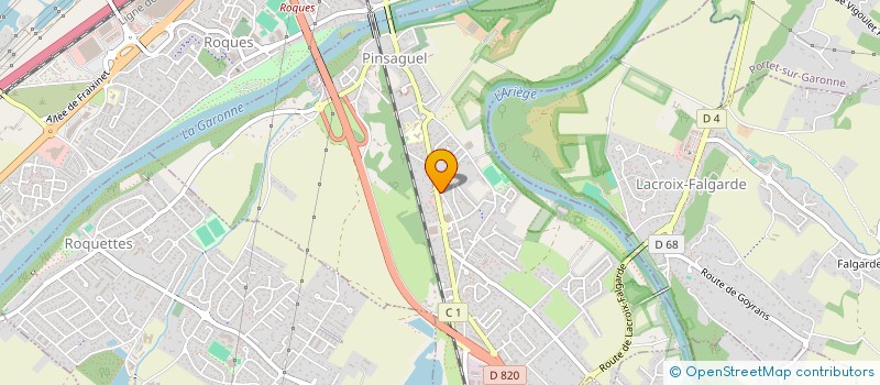 localisation de l'entreprise TOLOSA AGENCEMENT RENOVATION  PINSAGUEL