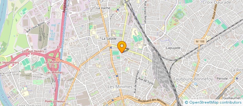 localisation de l'entreprise TOLOSA BOLEGA  TOULOUSE