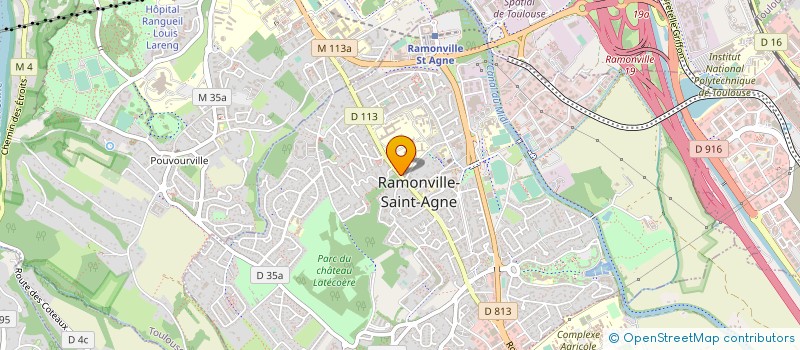 localisation de l'entreprise TOLOSA ENERGIES à TOURNEFEUILLE