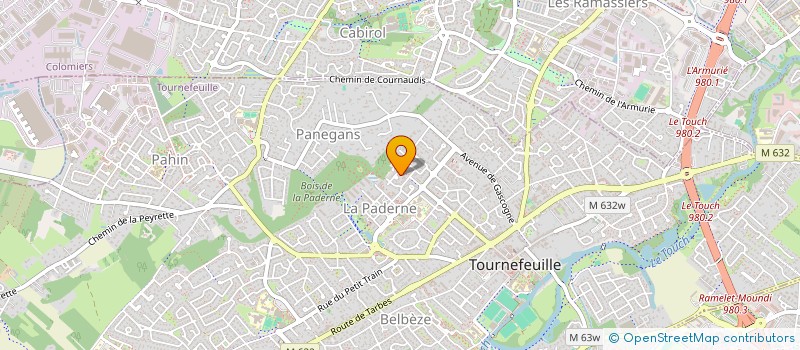 localisation de l'entreprise TOLOSA EXPRESS 31  TOURNEFEUILLE